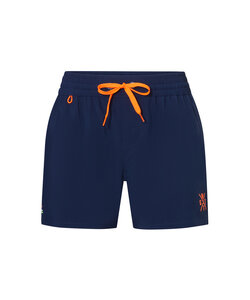 WATTS Men's Swim Short R-COOLZ Solid Navy Blue