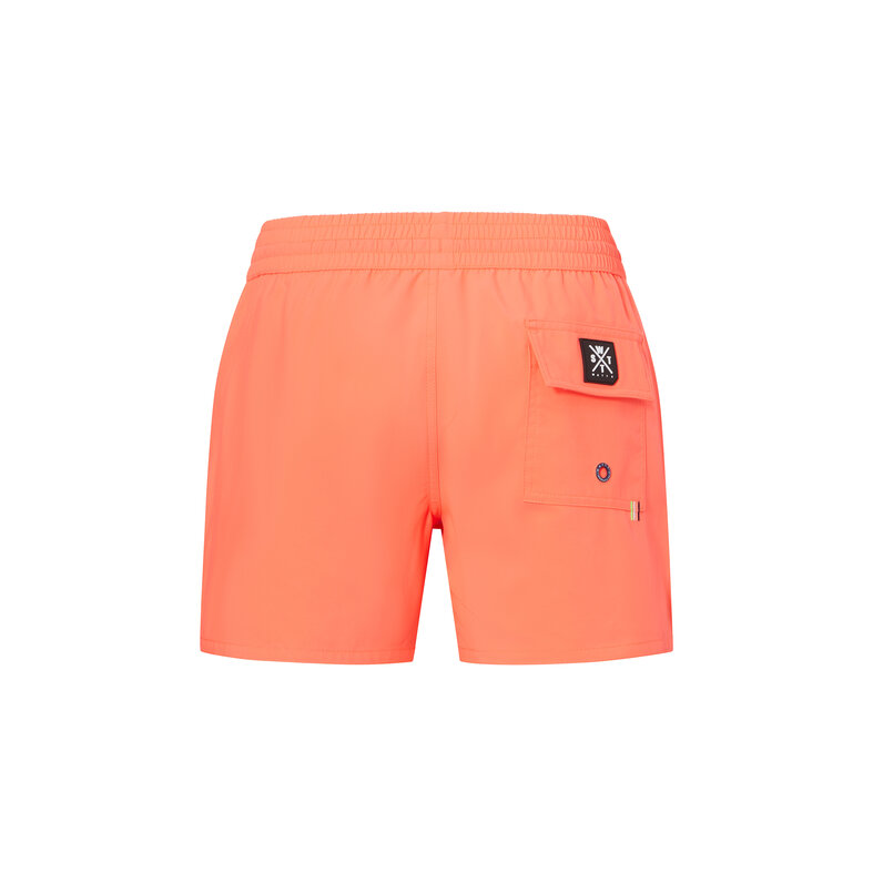 WATTS WATTS Heren Zwemshort R-COOLZ Effen Neon Roze