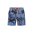 WATTS WATTS Men's Swim Short RAINBOW Palm Print Blue Gray