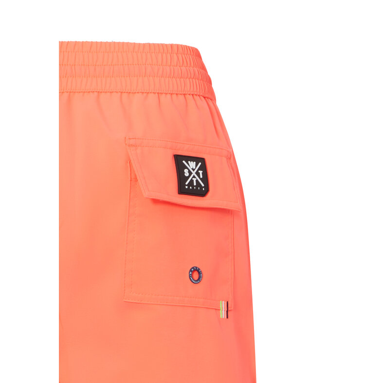 WATTS WATTS Heren Zwemshort R-COOLZ Effen Neon Roze