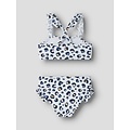 Name It Name It Meisjes Bikini Set NMFZANIMAL Wit/Multicolor Dierenprint