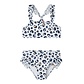 Name It Name It Meisjes Bikini Set NMFZANIMAL Wit/Multicolor Dierenprint