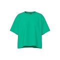 PIECES Pieces Dames T-shirt PCCHILLI Sweatshirt Ronde Hals Effen Groen