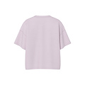 PIECES Pieces Ladies T-shirt PCCHILLI Sweatshirt Round Neck Solid Lilac Purple