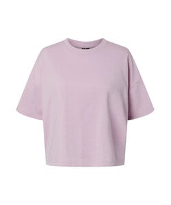Pieces Dames T-shirt PCCHILLI Sweatshirt Ronde Hals Effen Lila Paars