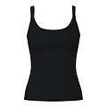 PIECES Pieces Ladies Shirt PCMAY Top With Straps Plain Black