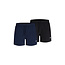 Jack & Jones Jack & Jones Men's Swim Shorts JPSTMAUI TROPIC 2-Pack Solid Black/Dark Blue