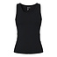 PIECES PIECES Ladies Tanktop Rib PCMAY Round Neck Solid Black
