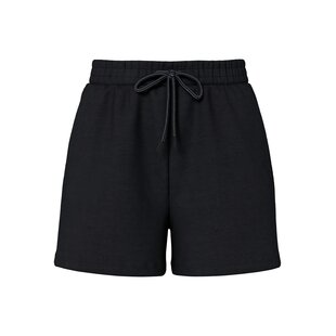 Pieces Dames Loose Shorts PCCHILLI Sweat Pants Effen Zwart