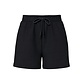 PIECES Pieces Women's Loose Shorts PCCHILLI Sweat Pants Solid Black