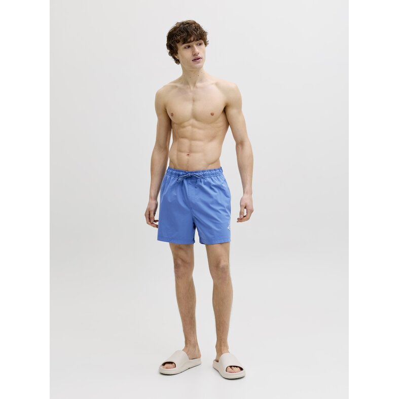 Jack & Jones Jack & Jones Men's Swim Short JPSTMAUI TROPIC Solid Blue