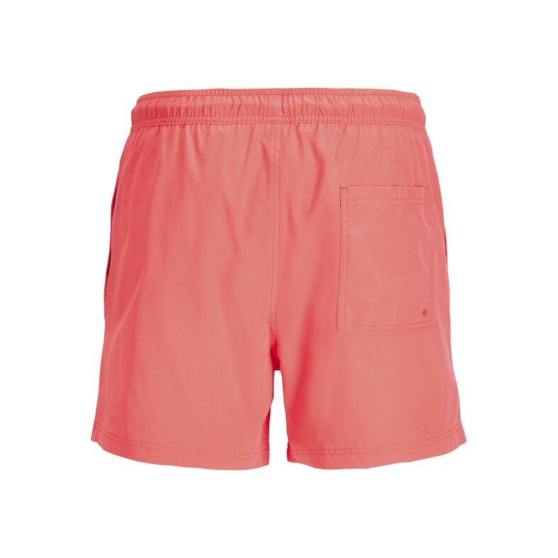 Jack & Jones Jack & Jones Heren Zwemshort JPSTMAUI TROPIC Effen Hot Coral