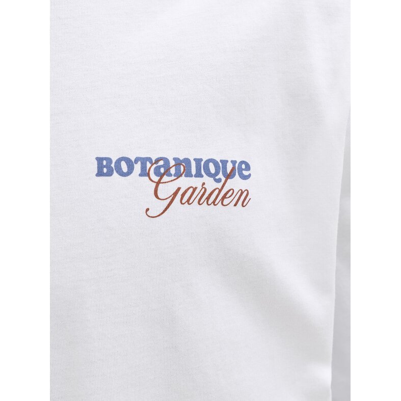 Jack & Jones Jack & Jones Heren Backprint T-Shirt JJBALI Gebloemd Wit