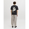 Jack & Jones Jack & Jones Men's Backprint T-Shirt JJBALI Floral Black