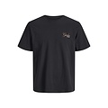 Jack & Jones Jack & Jones Men's Backprint T-Shirt JJBALI Floral Black