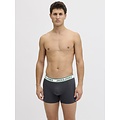 Jack & Jones Jack & Jones Men's Plus Size Boxer Shorts Trunks JACNOLAN 5-Pack Solid Green/Dark Blue