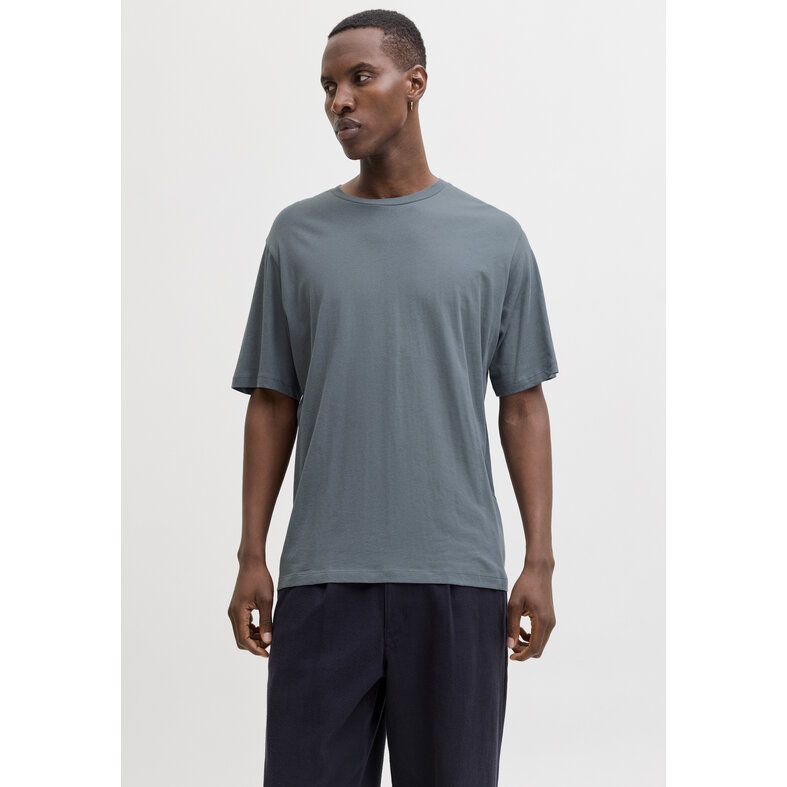 Jack & Jones Jack & Jones Men's T-Shirt JJHUGO Round Neck 3-Pack Plain White/Beige/Blue