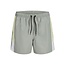 JJ REBEL JJ REBEL Heren Zwemshort JREBBENJAMIN Colorblock Grijs/Geel/Wit