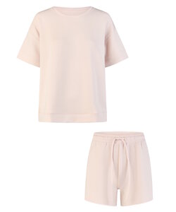 By Louise Ladies Short House Suit Modal Pink