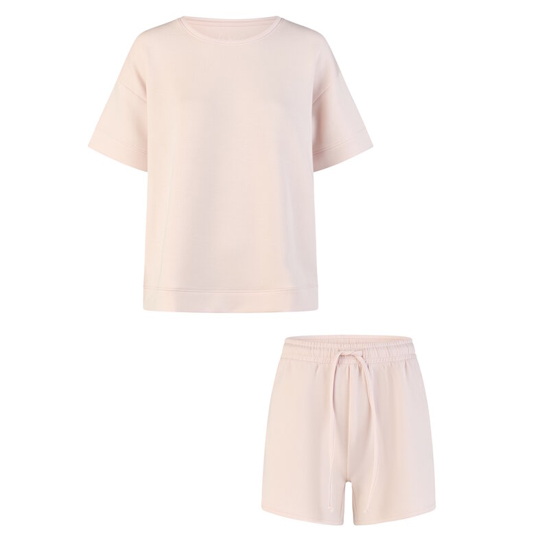 By Louise By Louise Ladies Short House Suit Modal Pink