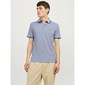 Jack & Jones Jack & Jones Heren Polo JJEPAULOS 2-Pack Effen Wit/Blauw