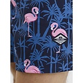 Jack & Jones Jack & Jones Heren Zwemshort JPSTMAUI VIBES Donkerblauw Flamingo/Palm Print