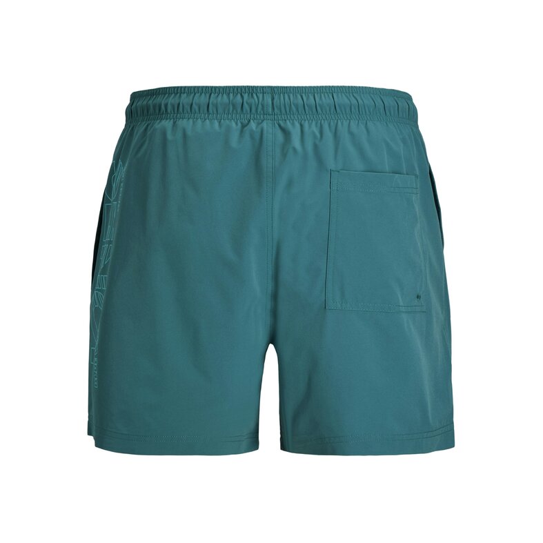 Jack & Jones Jack & Jones Heren Zwemshort JPSTMAUI WAVE Logo Effen Groen