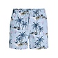 Jack & Jones Jack & Jones Heren Zwemshort JPSTMAUI VIBES Lichtblauw Flamingo/Palm Print
