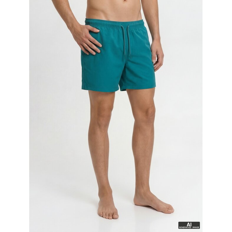 Jack & Jones Jack & Jones Heren Zwemshort JPSTMAUI WAVE Logo Effen Groen