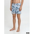 Jack & Jones Jack & Jones Heren Zwemshort JPSTMAUI VIBES Lichtblauw Flamingo/Palm Print