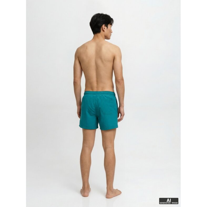 Jack & Jones Jack & Jones Heren Zwemshort JPSTMAUI WAVE Logo Effen Groen