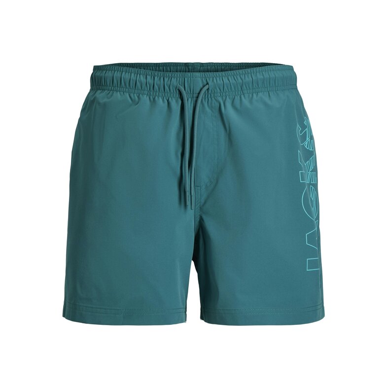 Jack & Jones Jack & Jones Heren Zwemshort JPSTMAUI WAVE Logo Effen Groen