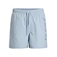 Jack & Jones Jack & Jones Men's Swim Short JPSTMAUI WAVE Logo Solid Light Blue