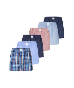 MG-1 Wijde Boxershorts Heren 6-Pack Multicolor D710