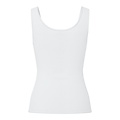 PIECES PIECES Dames Tanktop Rib PCKITTE Ronde Hals Effen Wit