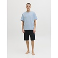 Jack & Jones Jack & Jones Heren Korte Shortama Pyjamaset JACEVEREST Lichtblauw/Donkerblauw