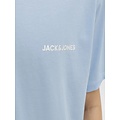 Jack & Jones Jack & Jones Heren Korte Shortama Pyjamaset JACEVEREST Lichtblauw/Donkerblauw