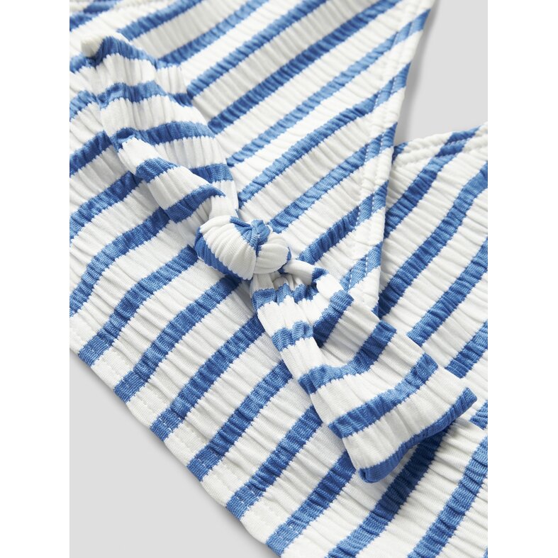 Name It Name It Meisjes Bikini Set Strik NKFZIPPA Gestreept Blauw