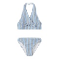 Name It Name It Meisjes Bikini Set Strik NKFZIPPA Gestreept Blauw