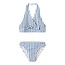 Name It Name It Girls Bikini Set Bow NKFZIPPA Striped Blue