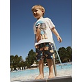 Name It Name It Boys Long Swim Short NMMMOURITZ Stitch Surf Print Dark Blue