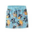 Name It Name It Jongens Lange Zwemshort NMMMOURITZ Stitch Surf Print Lichtblauw