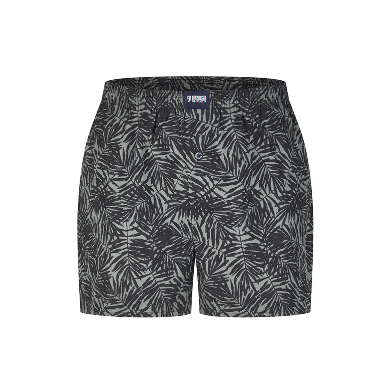 Happy Shorts Happy Shorts Wide Boxer Shorts Men's Palm Leaves