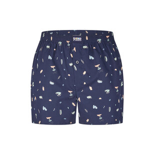 Happy Shorts Wijde Boxershort Heren Beach Print