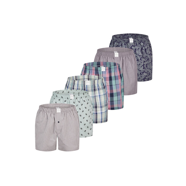 MG-1 MG-1 Wide Boxer Shorts Men 6-Pack Multipack D520