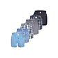 MG-1 MG-1 Wijde Boxershorts Heren 6-Pack Multipack D515