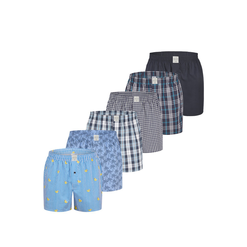 MG-1 MG-1 Wide Kids Boxer Shorts Boys 6-Pack D515K