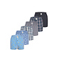 MG-1 MG-1 Wijde Kinder Boxershorts Jongens 6-Pack D515K