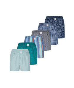 MG-1 Wijde Boxershorts Heren 6-Pack Multipack D505