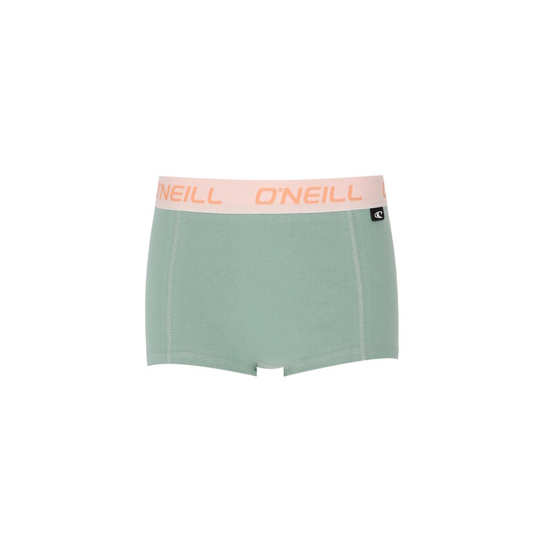 O'Neill O'Neill Boxershort Dames 2-Pack Lichtgroen/Marshmallow